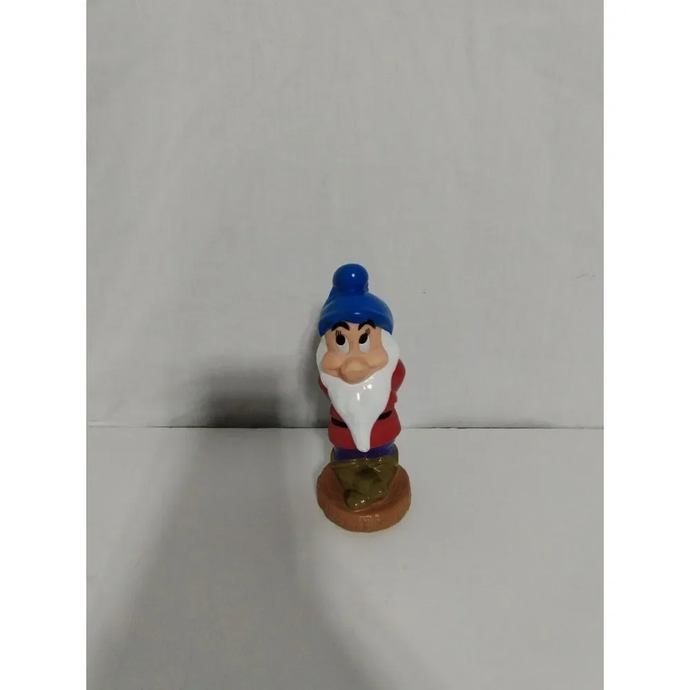 Disney's Snow‎ White & The Seven Dwarfs Figure Vintage Rubber Toy BASHFUL 5.5